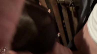 Caught Jerking Off in the Basement by Hot Neighbor - She Join In