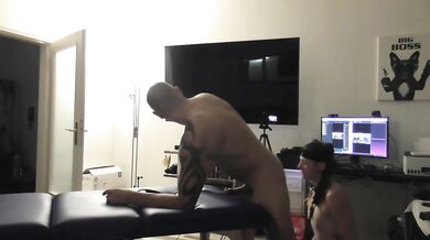 Ass lick and foot lick training for the pretty student slave