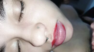 cum inside my mouth, handjob face, creampie in my mouth????????