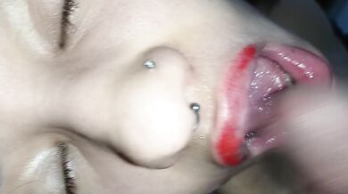 cum inside my mouth, handjob face, creampie in my mouth????????