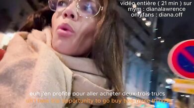 Elle se tape sa 3eme bite de la journée avant de rentrer voir son mari