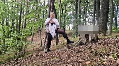 Forest ghost caught playing by ghoustbusters