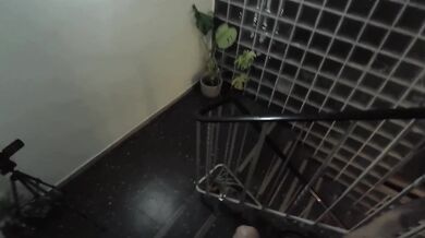 Fucked and used in her parents' house and quickly caught in the first person view