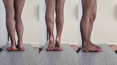 Barbie Trample stockings Cock and Ball No.34