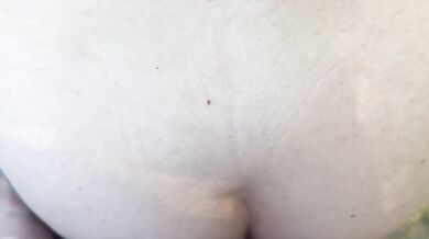 Is she jerking off her pussy in my car? Fuck! Now she's getting fucked outdoors!