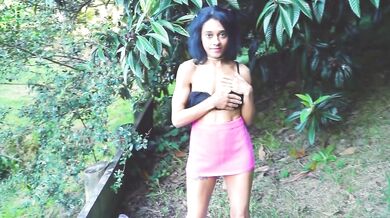 Backyard Strip and Public Exhibitionism