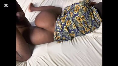 Ebony step sister loves fucking little brother.
