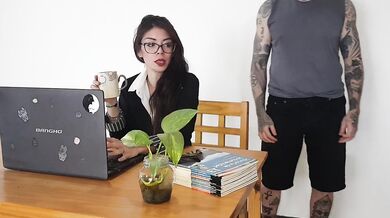 My Employee Cums All Over My Face