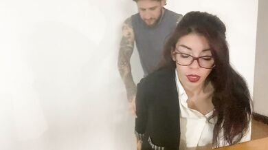 My Employee Cums All Over My Face