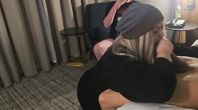 My First Time Cucking Him & My First Time with a Big Cock!