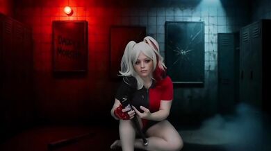 Harley Doll Buttons & Fingers Safe for Work