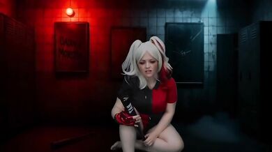 Harley Doll Buttons & Fingers Safe for Work