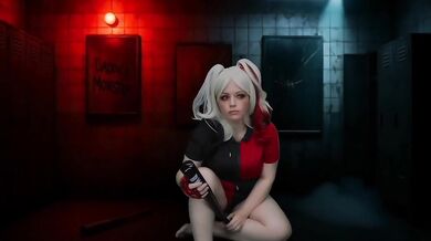 Harley Doll Buttons & Fingers Safe for Work