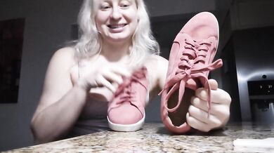 FOOT SLUTS, FUCK YOU WITH MY FOOT • Shoe Teaser • Sock Delicious • Your Mouth On My Big Toe • Suck Luddo Vicka's Bare Sole