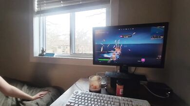 "You are not Him lol" Step Sis tries to distract my fortnite game