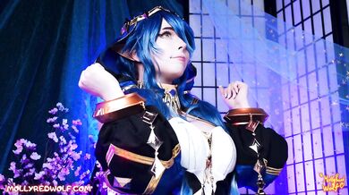 Layla’s wet dream about a Big Dick. Genshin Impact - MollyRedWolf