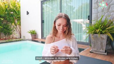 Hot Big-Titted Stepsister Loses Her Hole in Truth or Dare