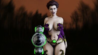 Impregnanting the MILF Witch Who is Craving for Sex More Than 400 Years