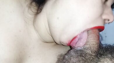 Best blowjob ever, imagine seeing your wife sucking another guy like that, the cuckold loved watching????????‍????