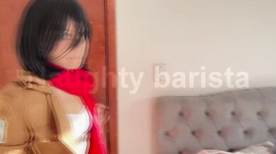 Putting it to Mikasa
