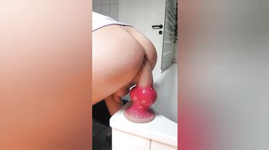 Love to Fuck my biggest dog Dildo #1/3