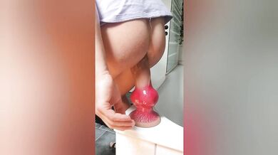 Love to Fuck my biggest dog Dildo #1/3