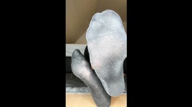 Showing my black socks and feet while humilate you (full Video)