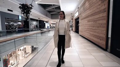 in a department store