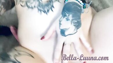 Tattoo Babe FUCK her wet PUSSY hard! She need your hard cock!