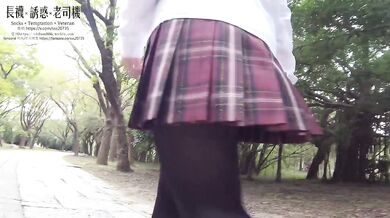 Public exposure socks girl outdoors 2