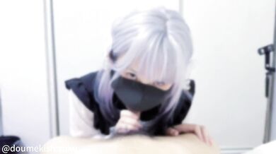 "Cute, short, landmine-style girl begs you to ejaculate all your thick cum into her mouth."