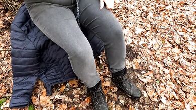Pussyclips walking in the forest