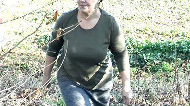 2 times Pee in the wood
