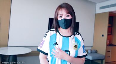 Using body to get a promotion spot~Footjob and creampie sex for a soccer babe!