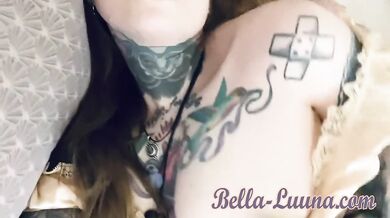 Tattoo Babe suck your Dick! SLOPPY Blow Job!