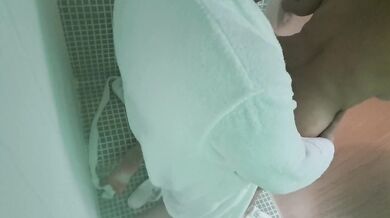 Slut wife fucks stranger at the sauna