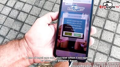 German user date without a condom with a skinny slut on vacation