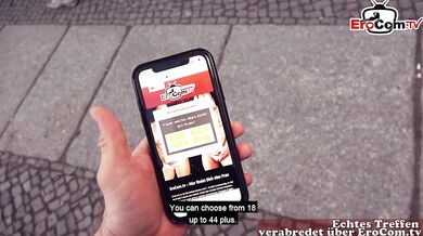 German anal date with a piercing slut
