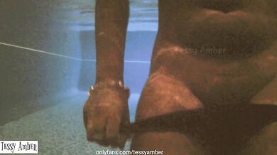 Flashing in a PUBLIC POOL and Fondling with a Stranger UNDERWATER