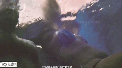 Flashing in a PUBLIC POOL and Fondling with a Stranger UNDERWATER