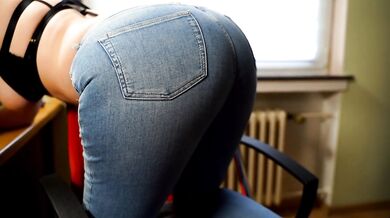 Jeans Dirty Talk** Der Stoff der dich zum spritzen bringt!!German Teen
