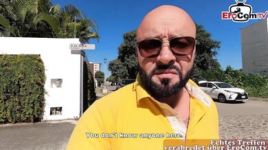 Real Latina teen POV sex date with German sex tourist on vacation in Mexico