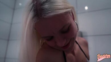 Teen and MILF touch each other's pussies