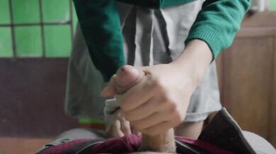 We Are Fucking in Her Room! Fast Ejaculation With College Girl! Cum in Mouth (HD)