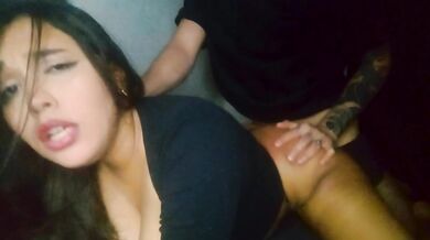 Watch me get fucked young pussy filled with cum