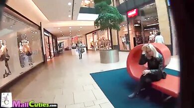 MALLCUTIES Nice blonde czech girl with big tits