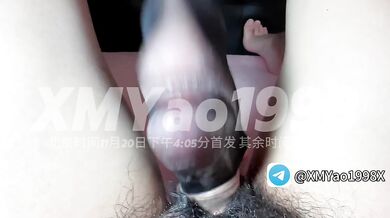 No.241021[Black fishnet open-toe stockings footjob climax. ] The video is 22 minutes long.