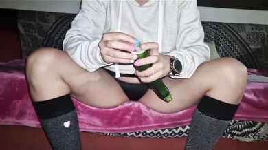 I have sex with a zucchini because I don't have any guy to quench my thirst for sex.