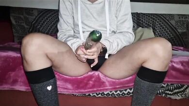 I have sex with a zucchini because I don't have any guy to quench my thirst for sex.