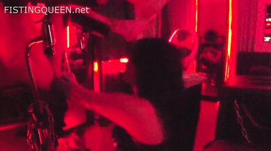 Extreme Deep Anal Fisting Doube anal Fisting in Gyno Chair by young Dominatrix